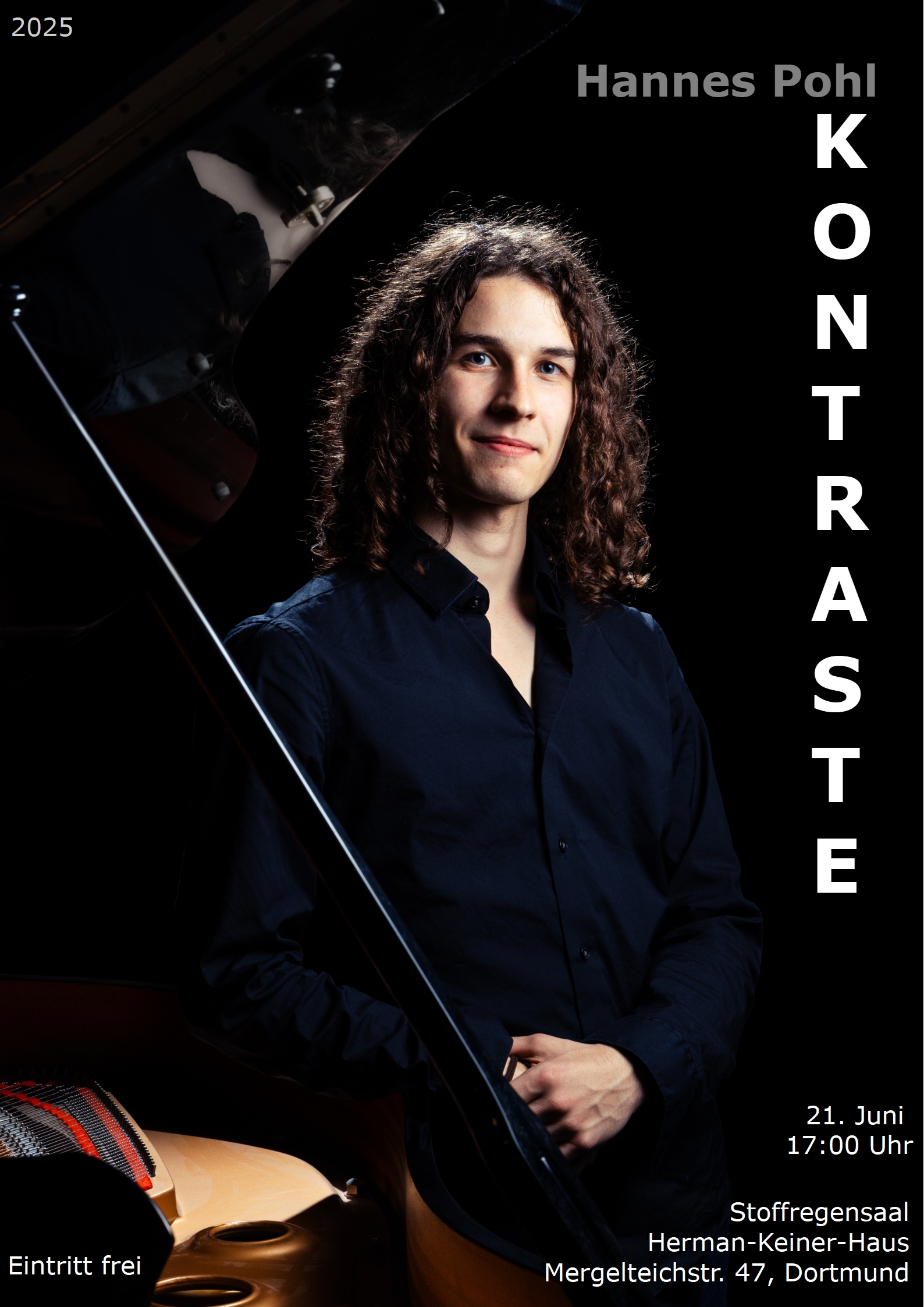 Kontraste 2025 – Konzertplakat