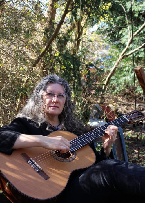 Gitarre Fernweh frontal